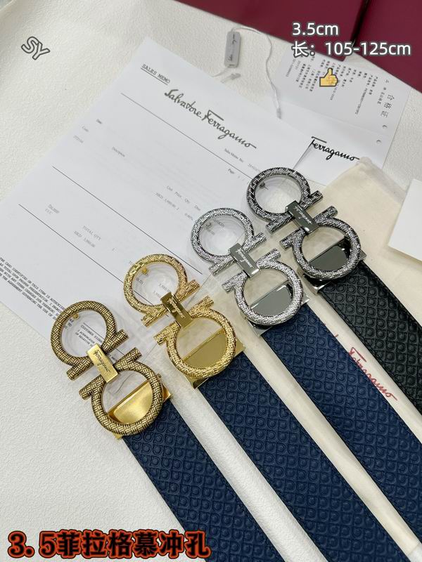 Ferragamo belt 35mmX105-125cm 8L257